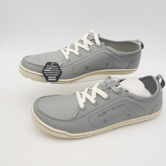NEW Astral Men's 8 Loyak Sneakers  Gray White Water Shoes - Picture 10 of 11
